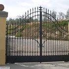 Cancello classico in ferro battuto
